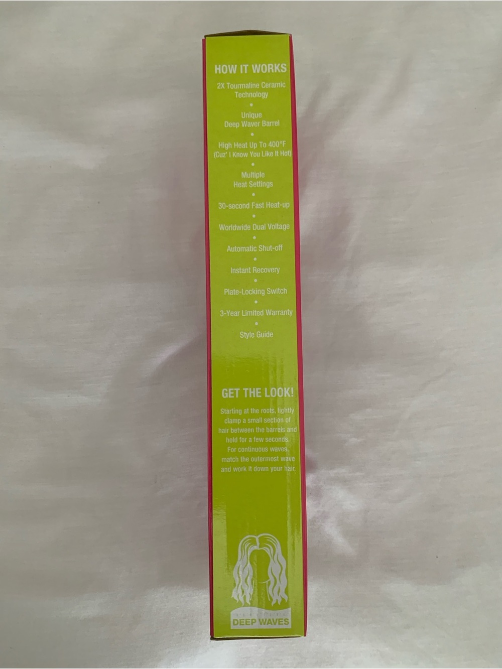 Bed Head TIGI Wave Artist Deep Waver Tourmaline Ceramic NIB - Picture 4 of 6
